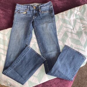 American Eagle Skinny Kick Jeans-Size 6 X-Long
